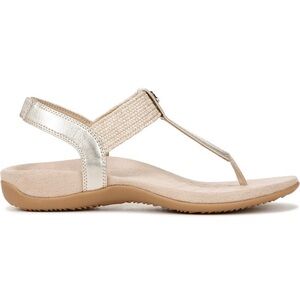 Vionic Women's Sandals in Metallic and Tan